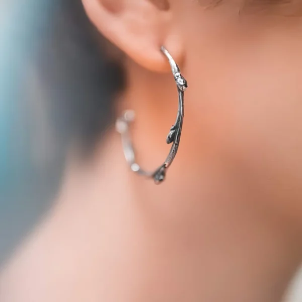 Twig Hoops