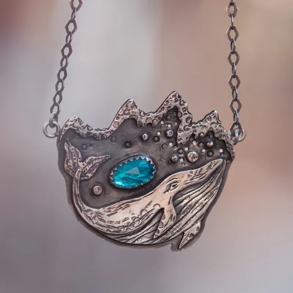 Dancing with the Waves Necklace