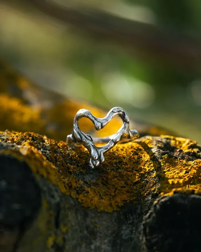 Lava Heart Ring